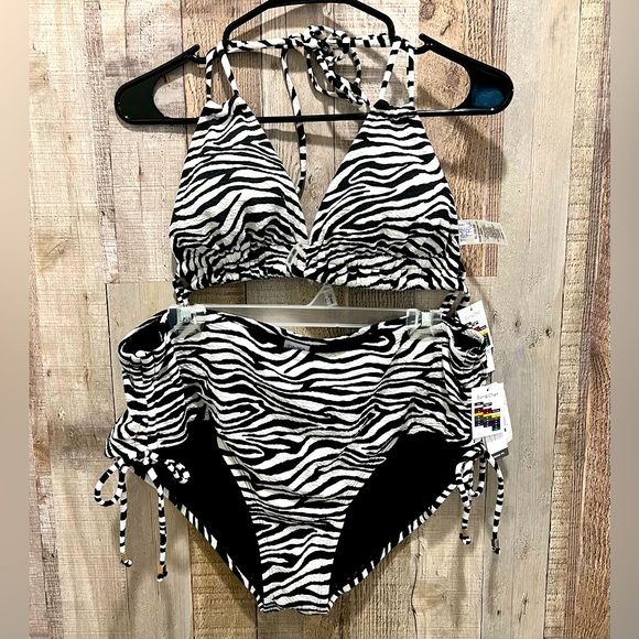 Time and Tru Other - Time And Tru NWT Two Piece Swim Set Size XL 16-18